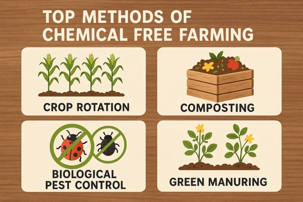 Top methods for chemical free farming
